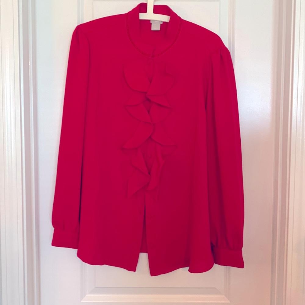 Beautiful berry colored blouse